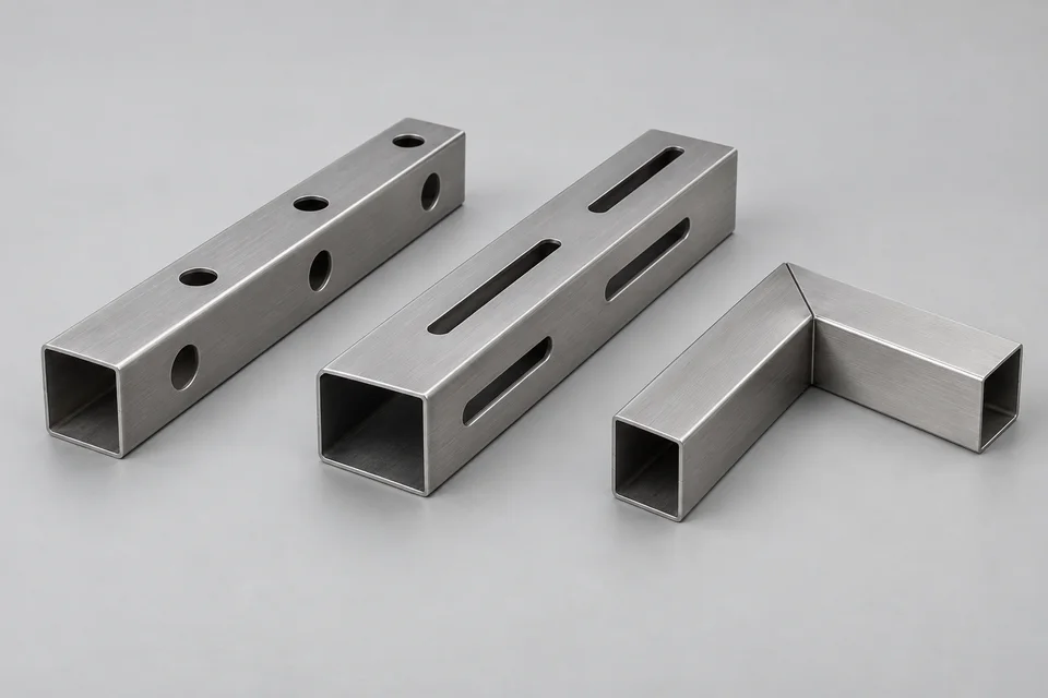 Illustrative tube components